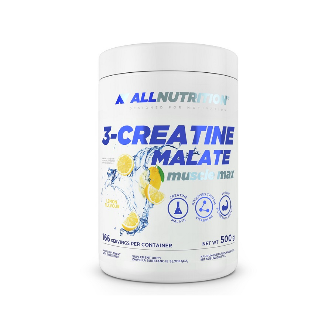 ALLNUTRITION 3-CREATINE MALATE LEMON - 500 GRAMS