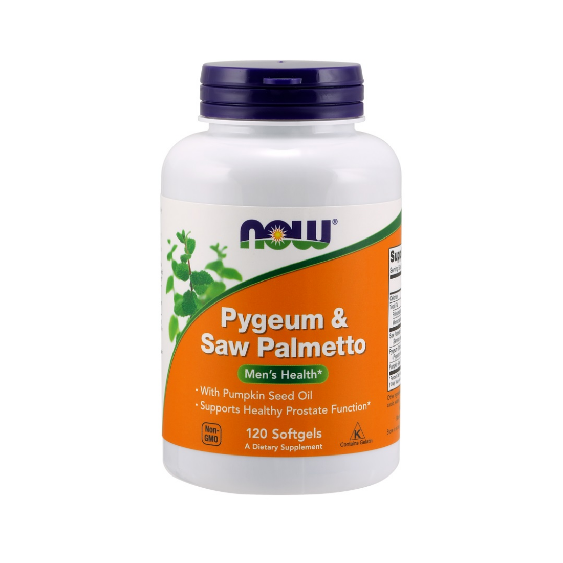 NOW FOODS PYGEUM & SAW PALMETTO - 120 SOFTGELS
