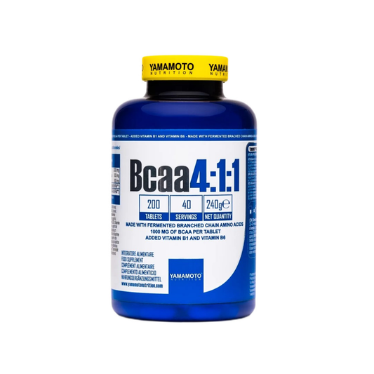 YAMAMOTO NUTRITION BCAA 4:1:1 - 200 TABLETS