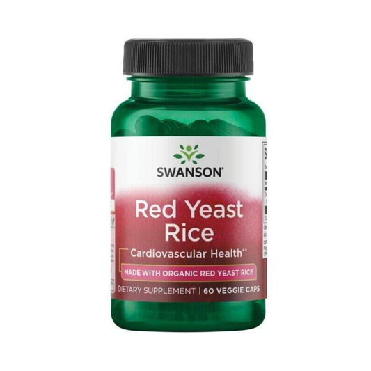 SWANSON RED YEAST RICE 600MG - 60 VCAPS