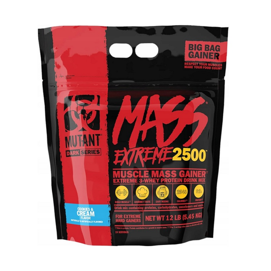 MUTANT MUTANT MASS EXTREME 2500 COOKIES & CREAM - 5450 GRAMS