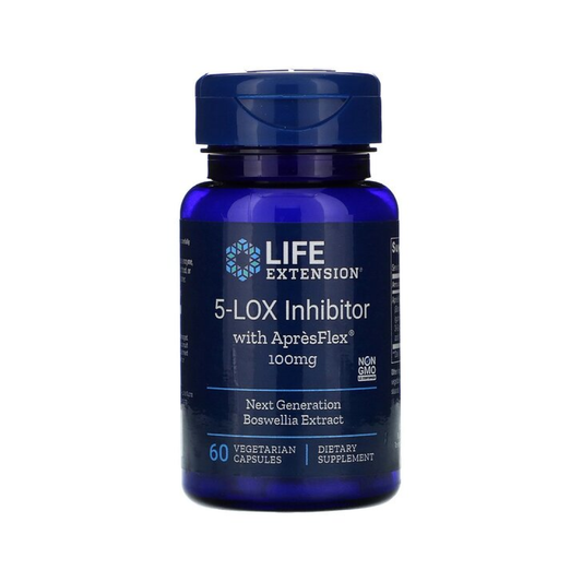 LIFE EXTENSION 5-LOX INHIBITOR WITH APRESFLEX 100MG - 60 VCAPS