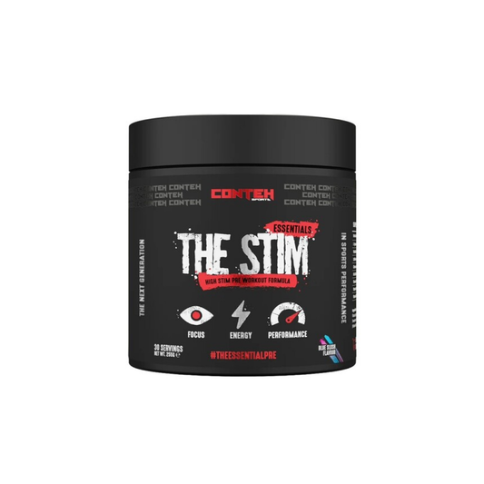 CONTEH SPORTS THE STIM PRE-WORKOUT BLUE SLUSH - 255 GRAMS