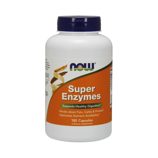 NOW FOODS SUPER ENZYMES - 180 CAPS