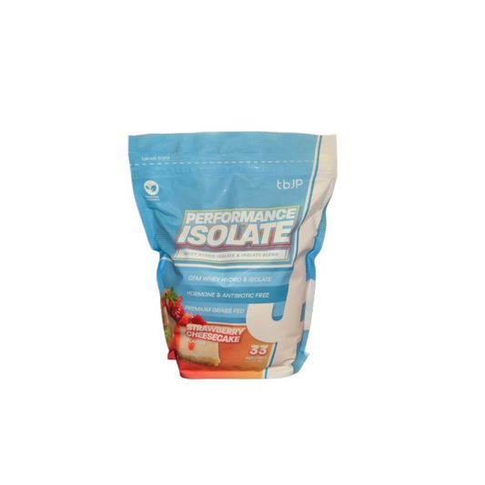 TRAINED BY JP PERFORMANCE ISOLATE STRAWBERRY CHEESECAKE - 1000 GRAMS