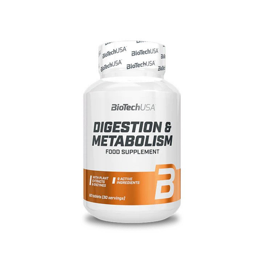 BIOTECHUSA DIGESTION & METABOLISM - 60 TABLETS