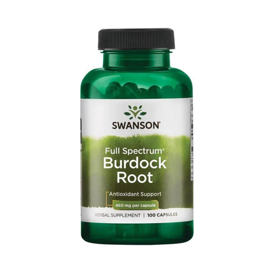 SWANSON FULL SPECTRUM BURDOCK ROOT 460MG - 100 CAPS