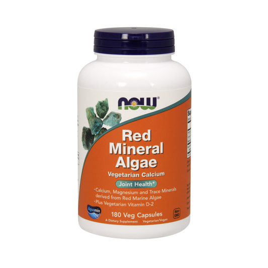 NOW FOODS RED MINERAL ALGAE - 180 VCAPS
