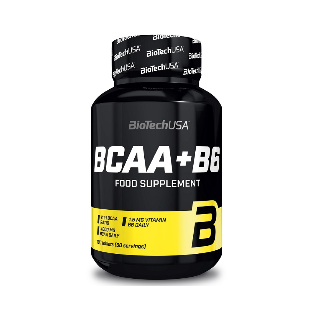 BIOTECHUSA BCAA + B6 - 100 TABLETS