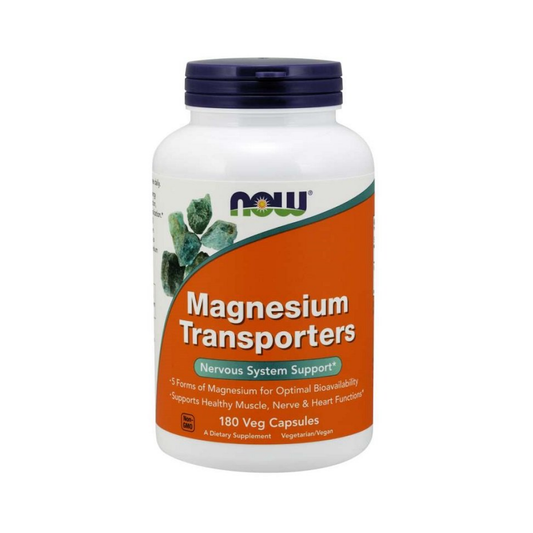 NOW FOODS MAGNESIUM TRANSPORTERS - 180 VCAPS