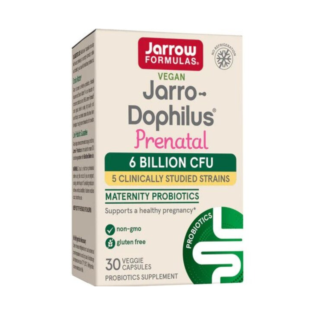 JARROW FORMULAS JARRO-DOPHILUS PRENATAL 6 BILLION CFU - 30 VCAPS