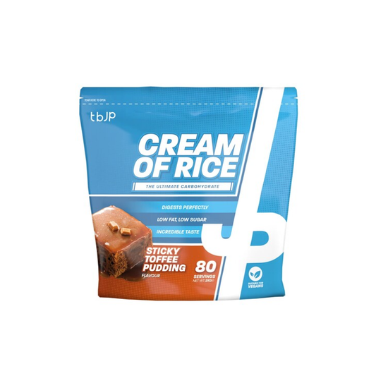 TRAINED BY JP CREAM OF RICE STICKY TOFFEE PUDDING - 2000 GRAMS