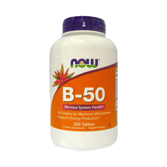 NOW FOODS VITAMIN B-50 - 250 TABLETS