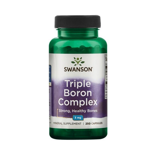 SWANSON TRIPLE BORON COMPLEX 3MG - 250 CAPS