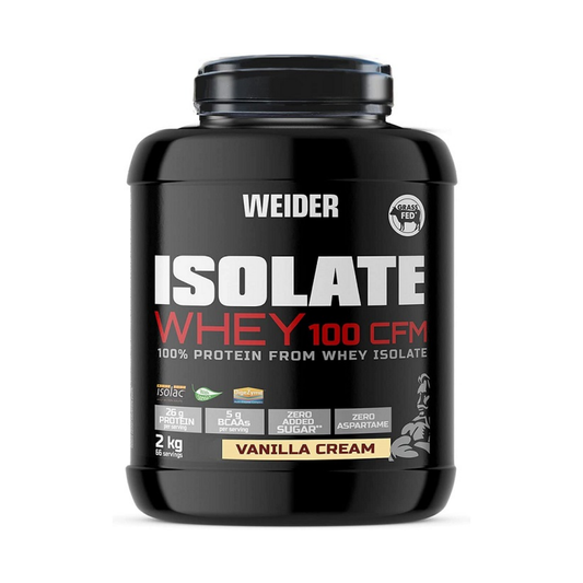 WEIDER ISOLATE WHEY 100 CFM VANILLA CREAM - 2000 GRAMS
