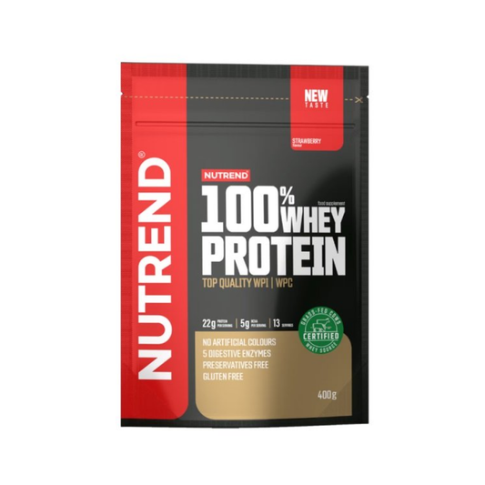 NUTREND 100% WHEY PROTEIN STRAWBERRY - 400 GRAMS
