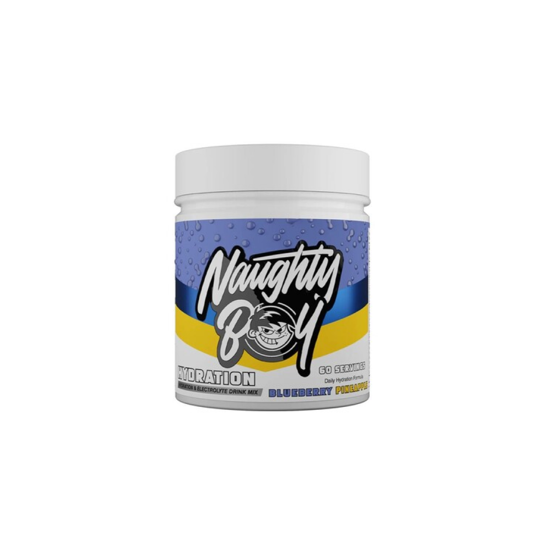 NAUGHTY BOY HYDRATION BLUEBERRY PINEAPPLE - 510 GRAMS