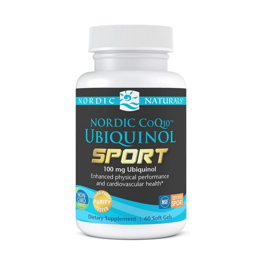 NORDIC NATURALS NORDIC COQ10 UBIQUINOL SPORT 100MG - 60 SOFTGELS
