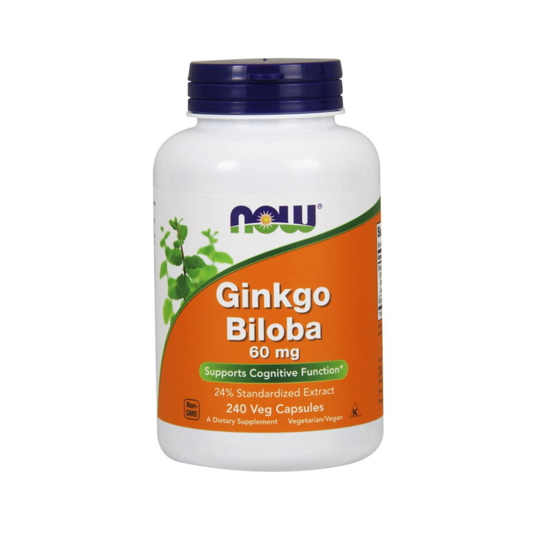 NOW FOODS GINKGO BILOBA 60MG - 240 VCAPS