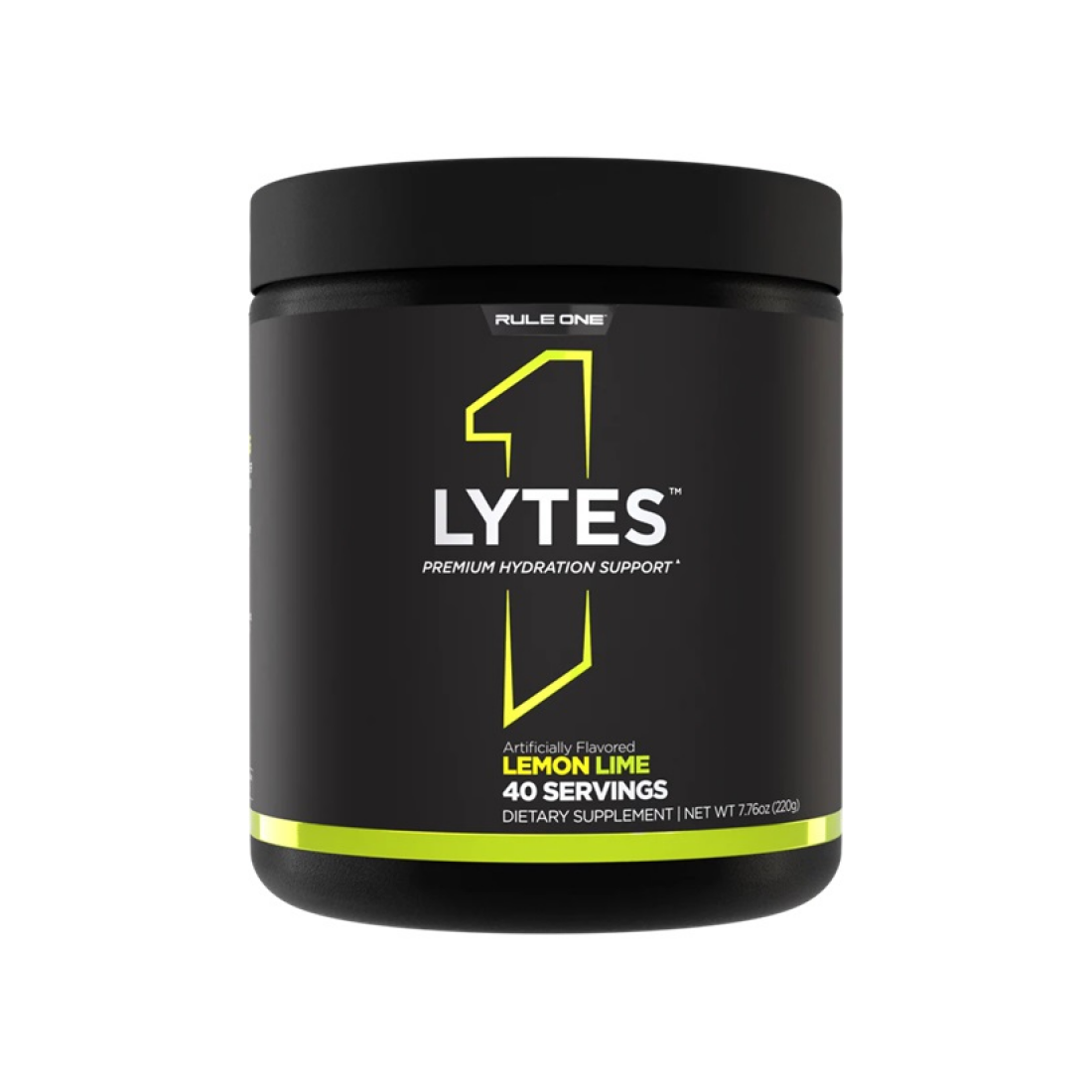 RULE ONE LYTES LEMON LIME - 220 GRAMS