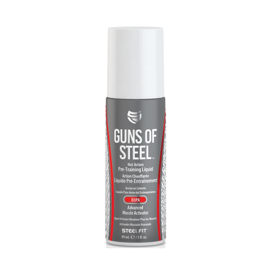 PRO TAN GUNS OF STEEL HOT ACTION PRE-TRAINING LIQUID - 89 ML