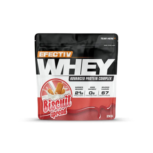 EFECTIV NUTRITION WHEY PROTEIN BISCUIT SPREAD - 2000 GRAMS