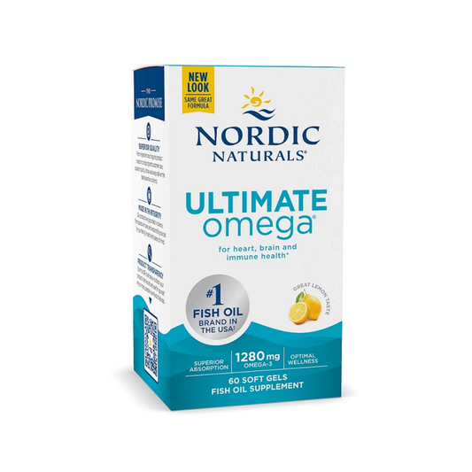 NORDIC NATURALS ULTIMATE OMEGA 1280MG LEMON (EAN 768990017902) - 60 SOFTGELS