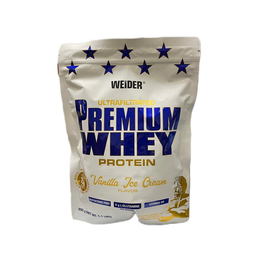 WEIDER PREMIUM WHEY VANILLA ICE CREAM - 500 GRAMS