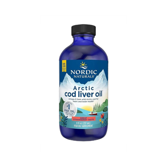 NORDIC NATURALS ARCTIC COD LIVER OIL 1060MG STRAWBERRY - 237 ML