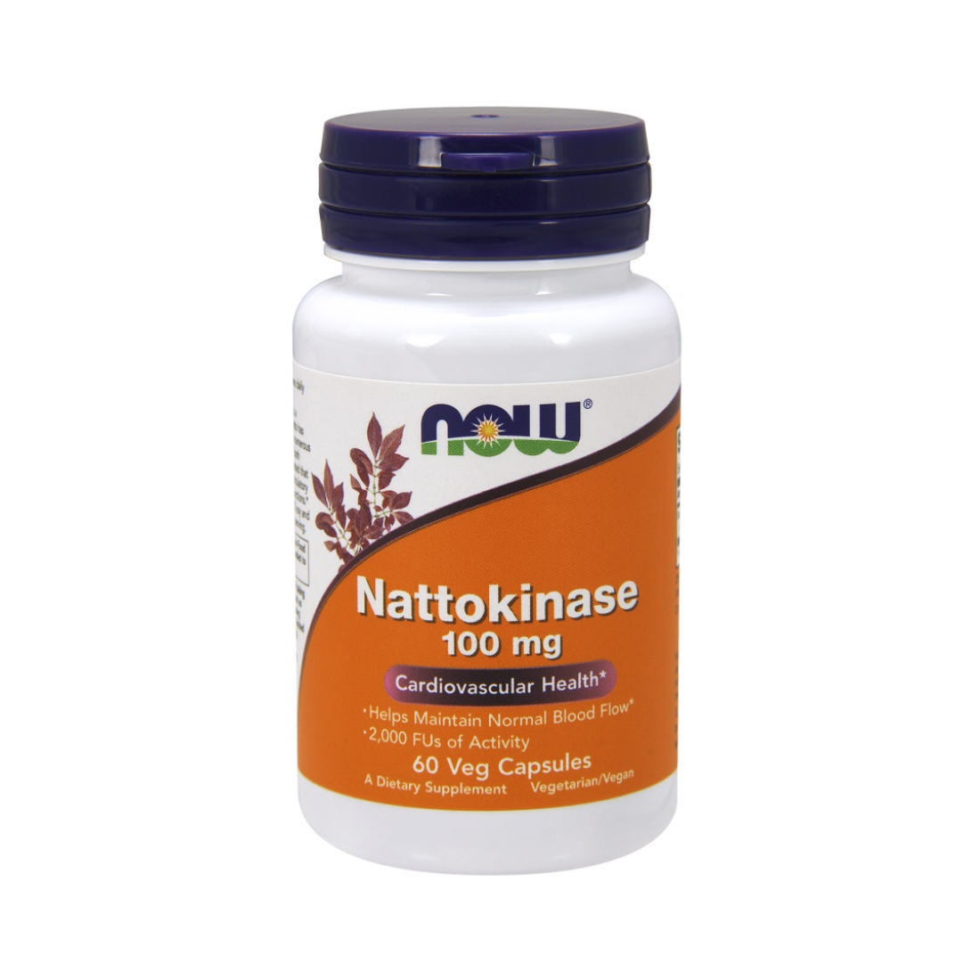 NOW FOODS NATTOKINASE 100MG - 60 VCAPS