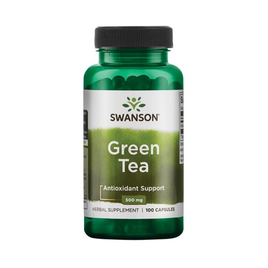 SWANSON GREEN TEA 500MG - 100 CAPS