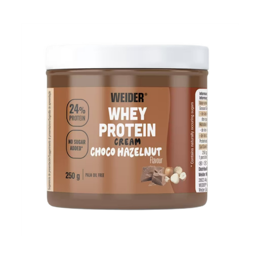 WEIDER WHEY PROTEIN CREAM CHOCO-HAZELNUT - 250 GRAMS