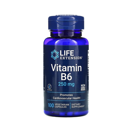 LIFE EXTENSION VITAMIN B6 250MG - 100 VCAPS