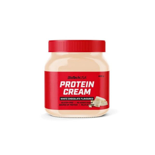 BIOTECHUSA PROTEIN CREAM WHITE CHOCOLATE - 400 GRAMS