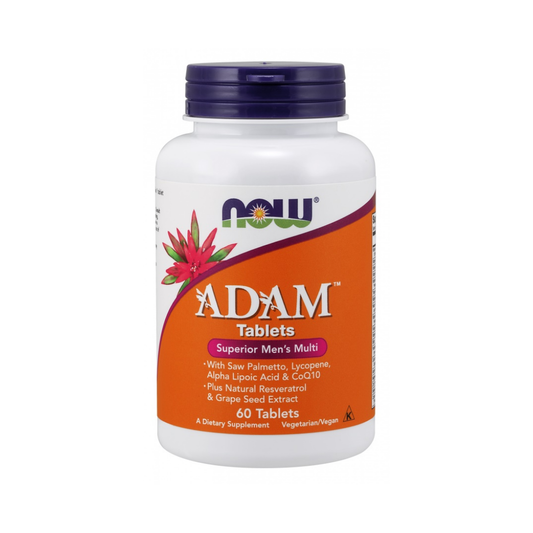 NOW FOODS ADAM MULTI-VITAMIN FOR MEN - 60 TABLETS