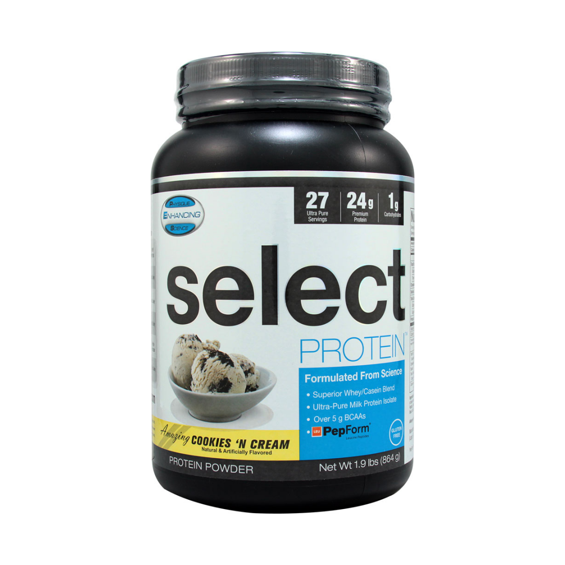 PESCIENCE SELECT PROTEIN FROSTED CHOCOLATE CUPCAKE - 905 GRAMS