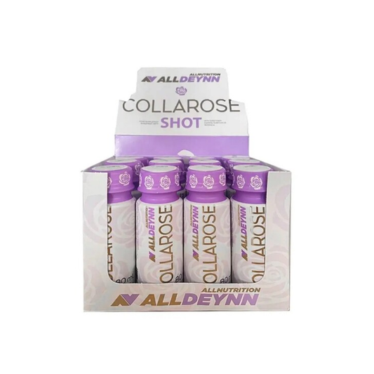ALLNUTRITION ALLDEYNN COLLAROSE SHOT RASPBERRY WILD STRAWBERRY - 12 X 80 ML
