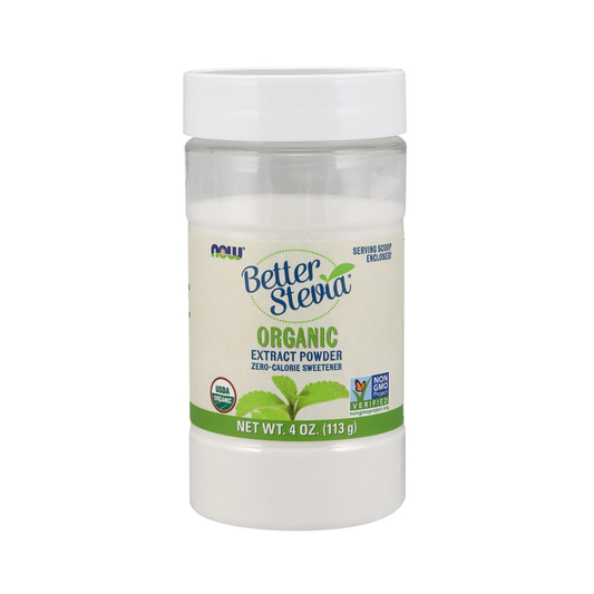 NOW FOODS BETTER STEVIA EXTRACT POWDER - 113 GRAMS