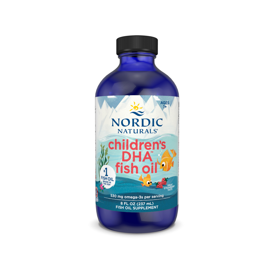 NORDIC NATURALS CHILDREN'S DHA 530MG OMEGA-3 STRAWBERRY (EAN 768990891007) - 237 ML
