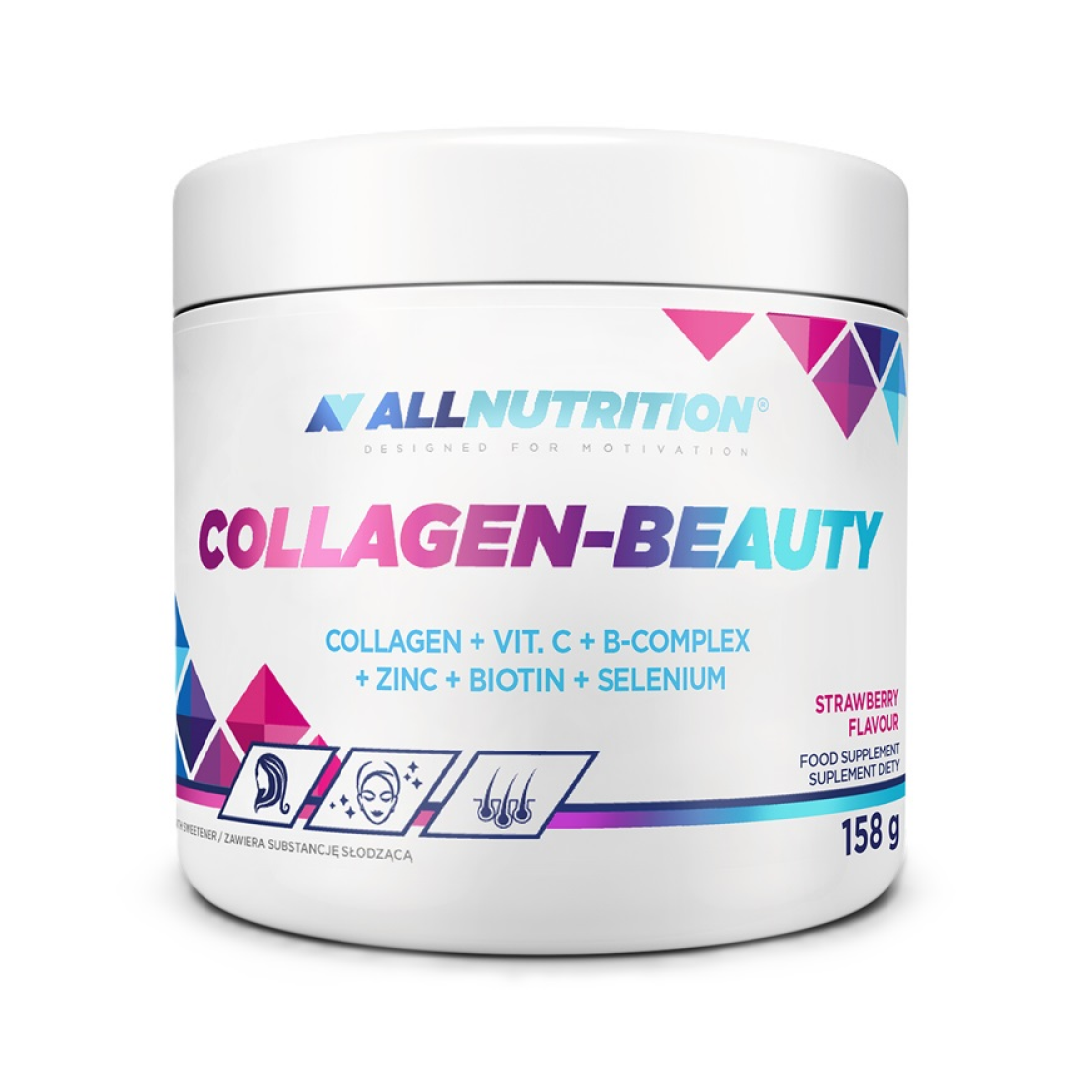 ALLNUTRITION COLLAGEN-BEAUTY STRAWBERRY - 158 GRAMS