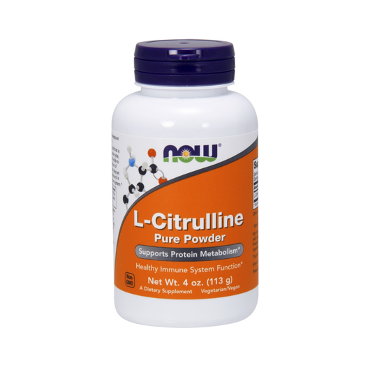 NOW FOODS L-CITRULLINE PURE POWDER - 113 GRAMS