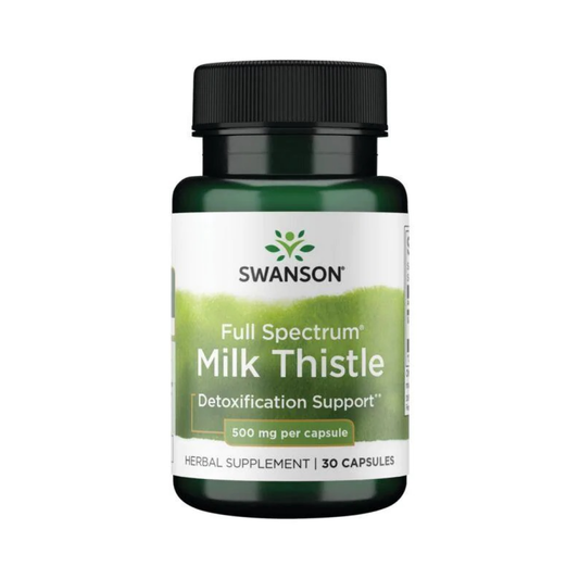 SWANSON FULL SPECTRUM MILK THISTLE 500MG - 30 CAPS