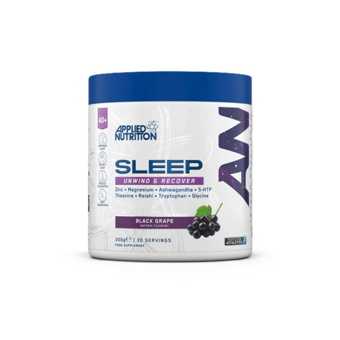 APPLIED NUTRITION AGEWELL 40+ SLEEP BLACK GRAPE - 300 GRAMS