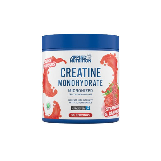 APPLIED NUTRITION CREATINE MONOHYDRATE STRAWBERRY & RASPBERRY - 250 GRAMS