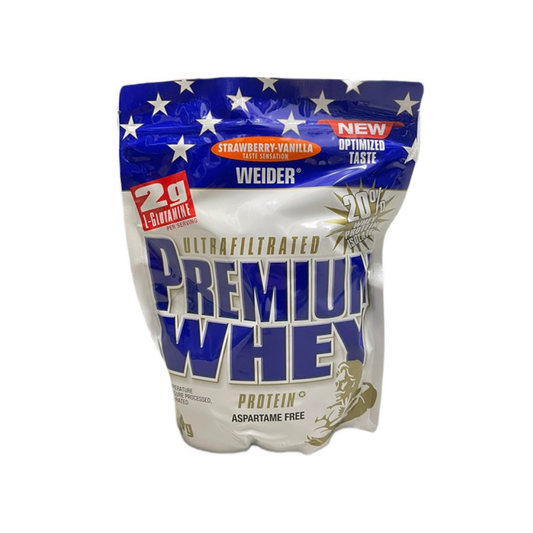WEIDER PREMIUM WHEY STRAWBERRY VANILLA - 500 GRAMS