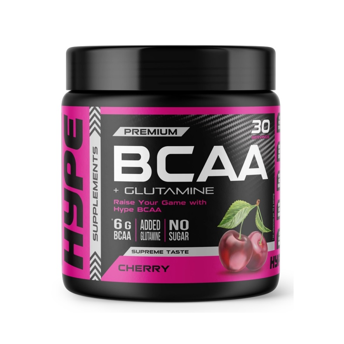 HYPE BCAA + GLUTAMINE CHERRY - 300 GRAMS