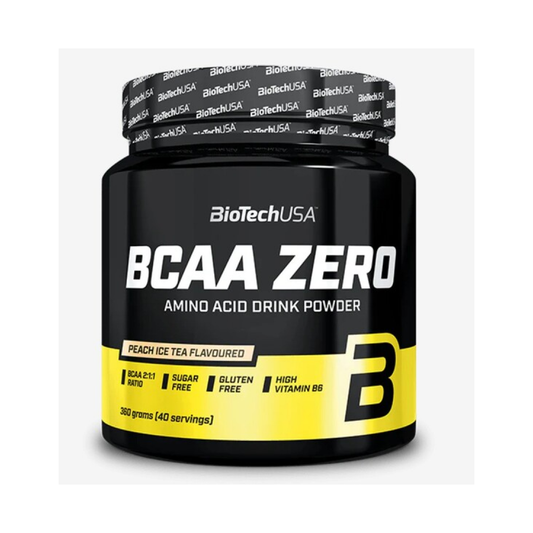 BIOTECHUSA BCAA ZERO PEACH ICE TEA - 360 GRAMS