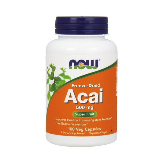 NOW FOODS ACAI 500MG - 100 VCAPS