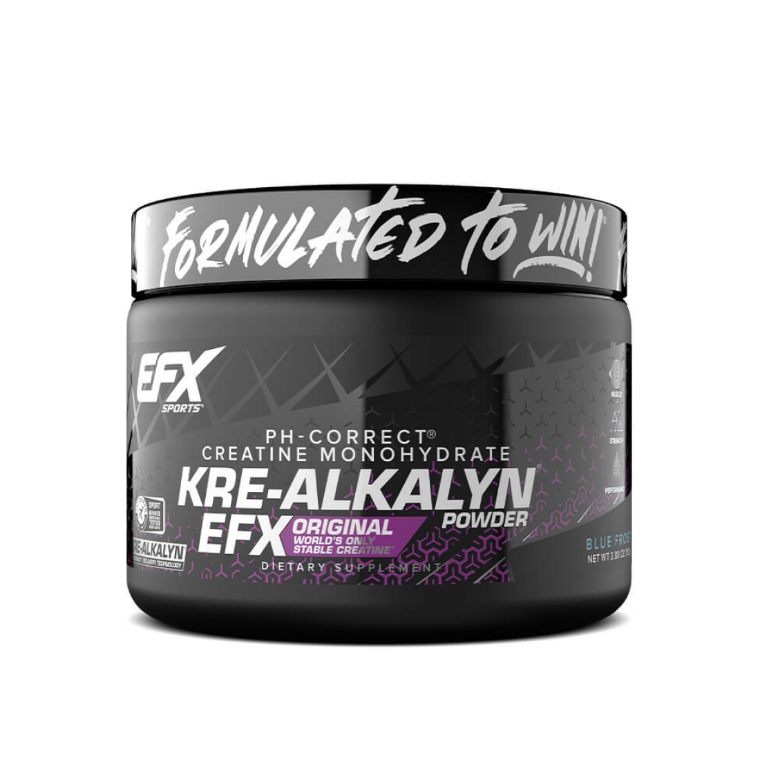EFX SPORTS KRE-ALKALYN EFX POWDER BLUE FROST - 110 GRAMS