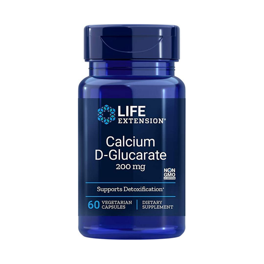 LIFE EXTENSION CALCIUM D-GLUCARATE 200MG - 60 VCAPS